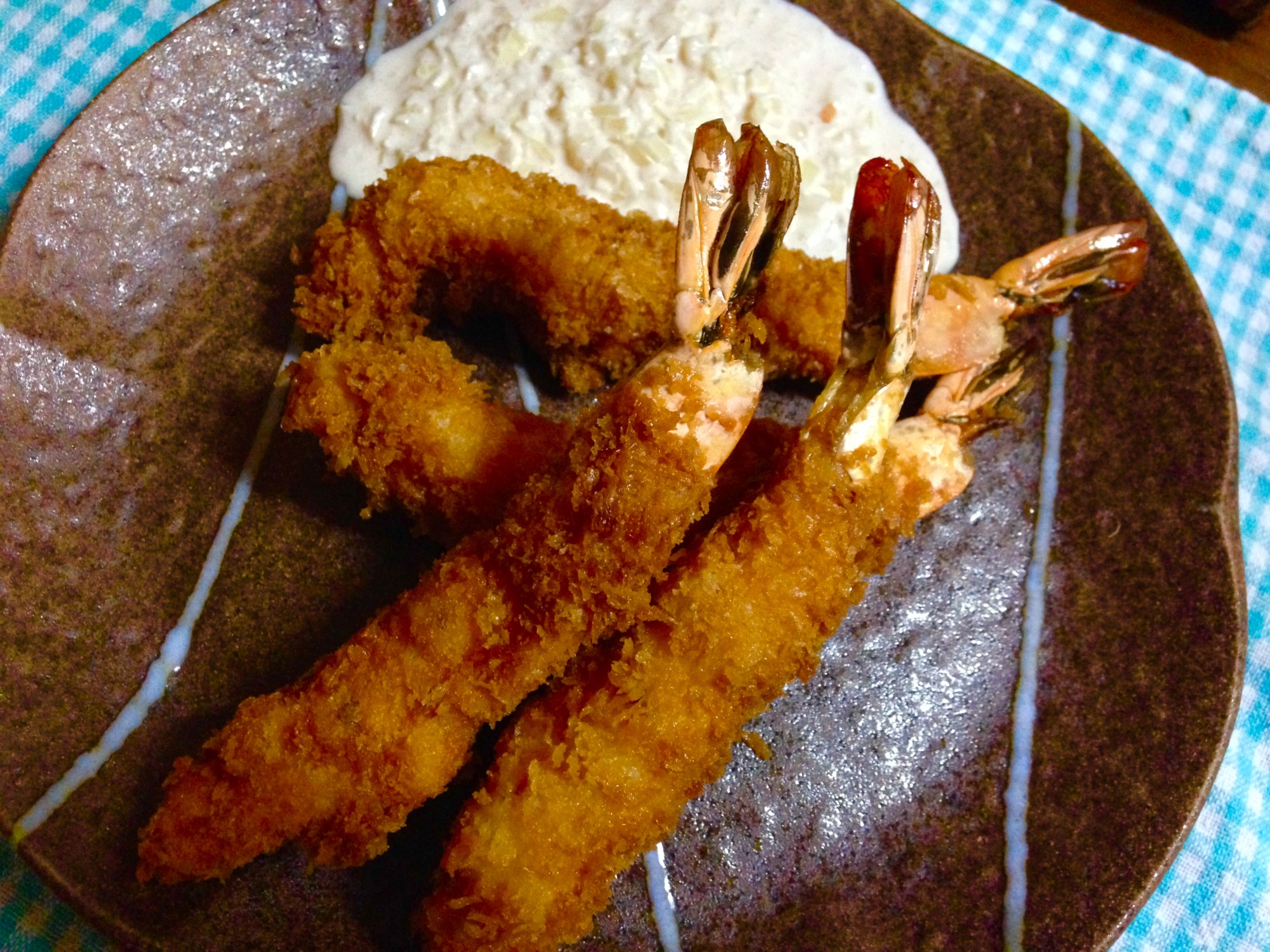 晩ご飯に 大きなエビフライ定食 レシピ 作り方 By うみ ひま 楽天レシピ