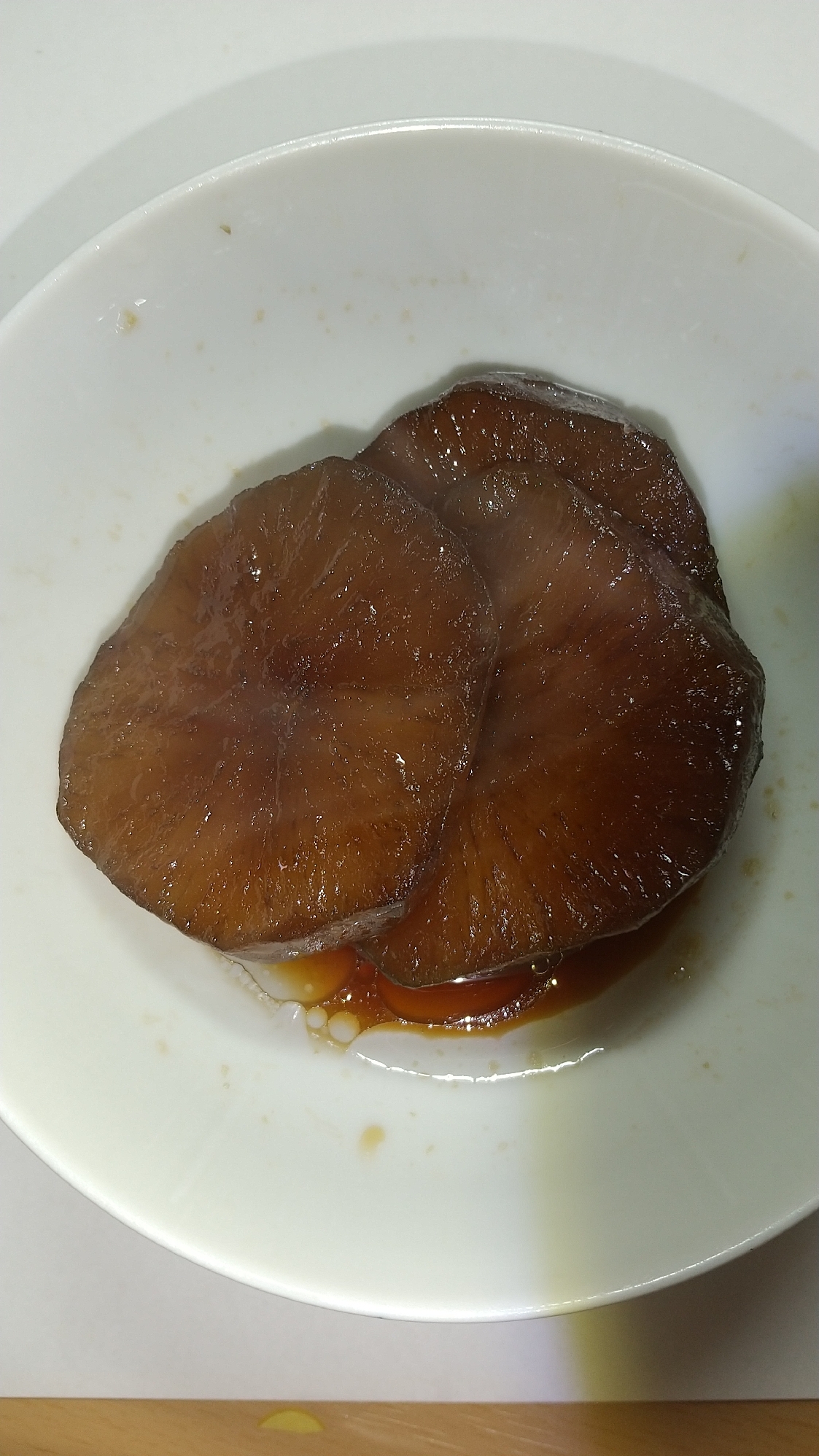 ヤーコンの煮物