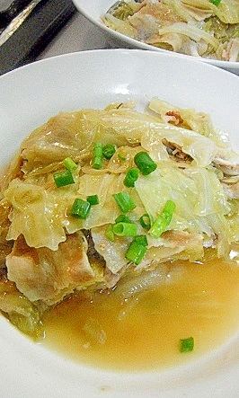 豚バラとキャベツの重ね蒸し