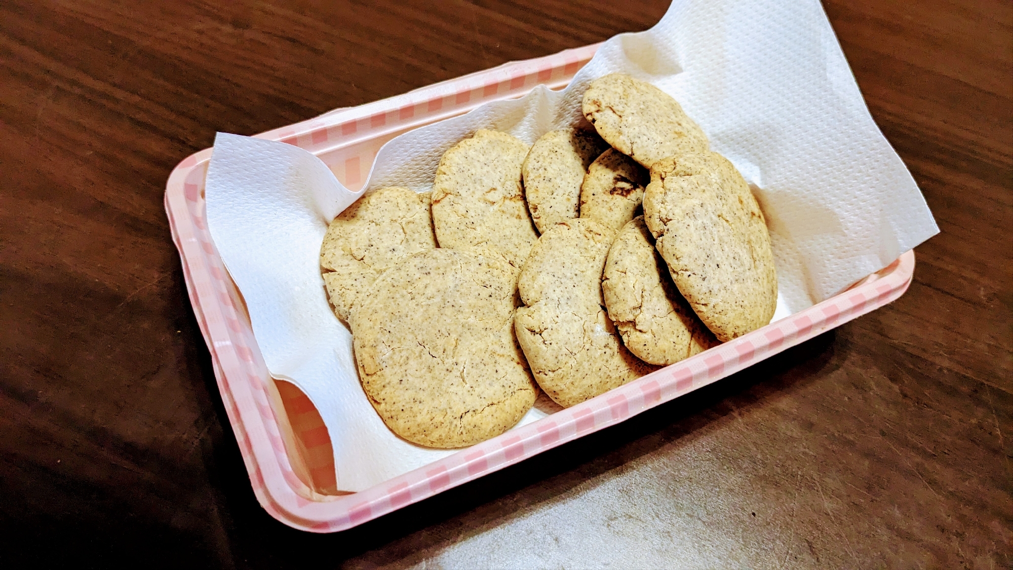 米粉の黒豆きな粉と赤味噌クッキー(⁠^⁠^⁠)