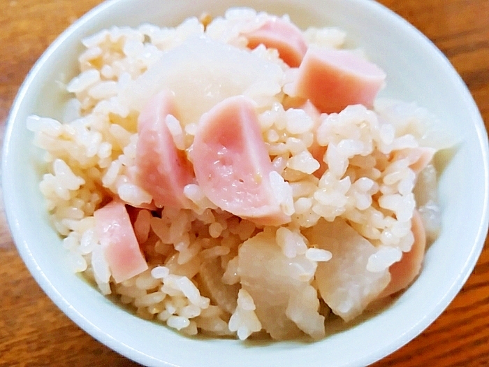 大根と魚ニソの炊き込みご飯 レシピ 作り方 By のん７８６ 楽天レシピ