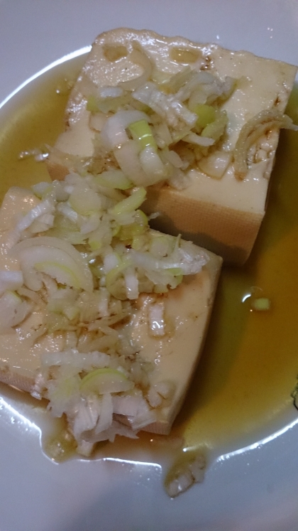 簡単ヘルシー★豆腐の醤油煮