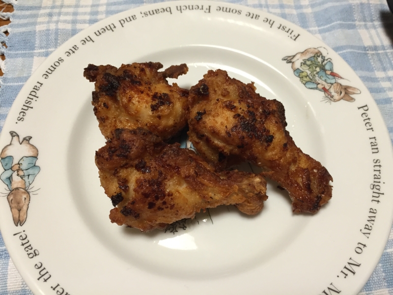 鶏のカレー風味揚げ