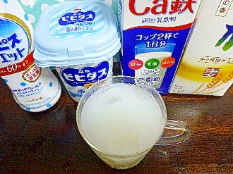 アイス♡カルピスヨーグルトミルク酒