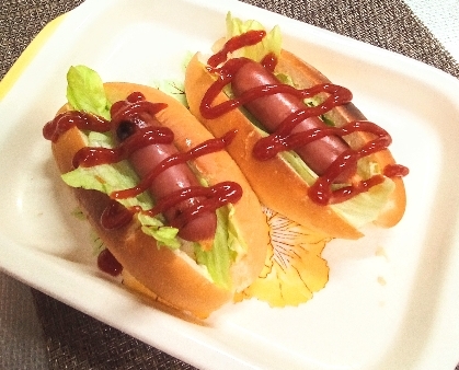 モッツァレラソーセージdeෆᕷ*ホットドッグꕤ୭*