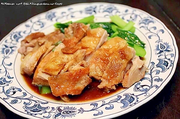 チキンソテーのジンギスカン風味