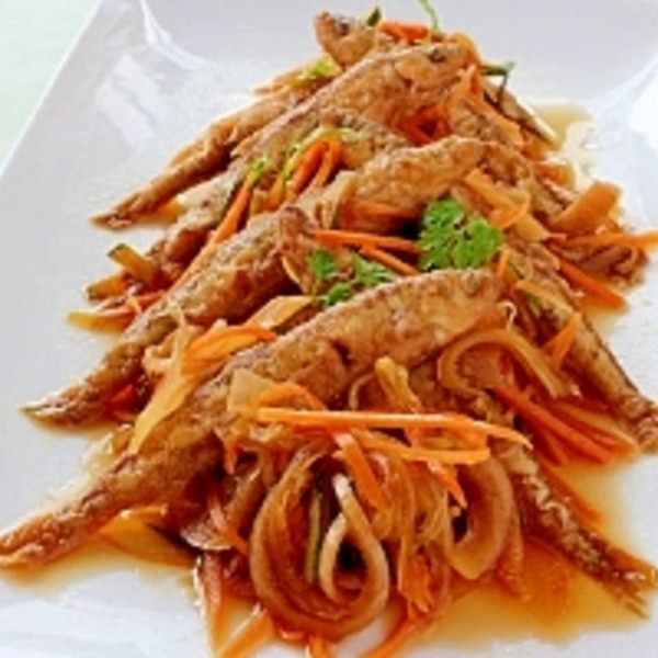 海の薫りのする魚 チカの旨みを閉じ込めた南蛮漬け レシピ 作り方 By 俺ごはん 楽天レシピ 海の薫りのする魚 チカの旨みを閉じ込めた南蛮漬け レシピ 作り方 By 俺ごはん 楽天レシピ