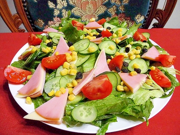 カラフル野菜サラダ