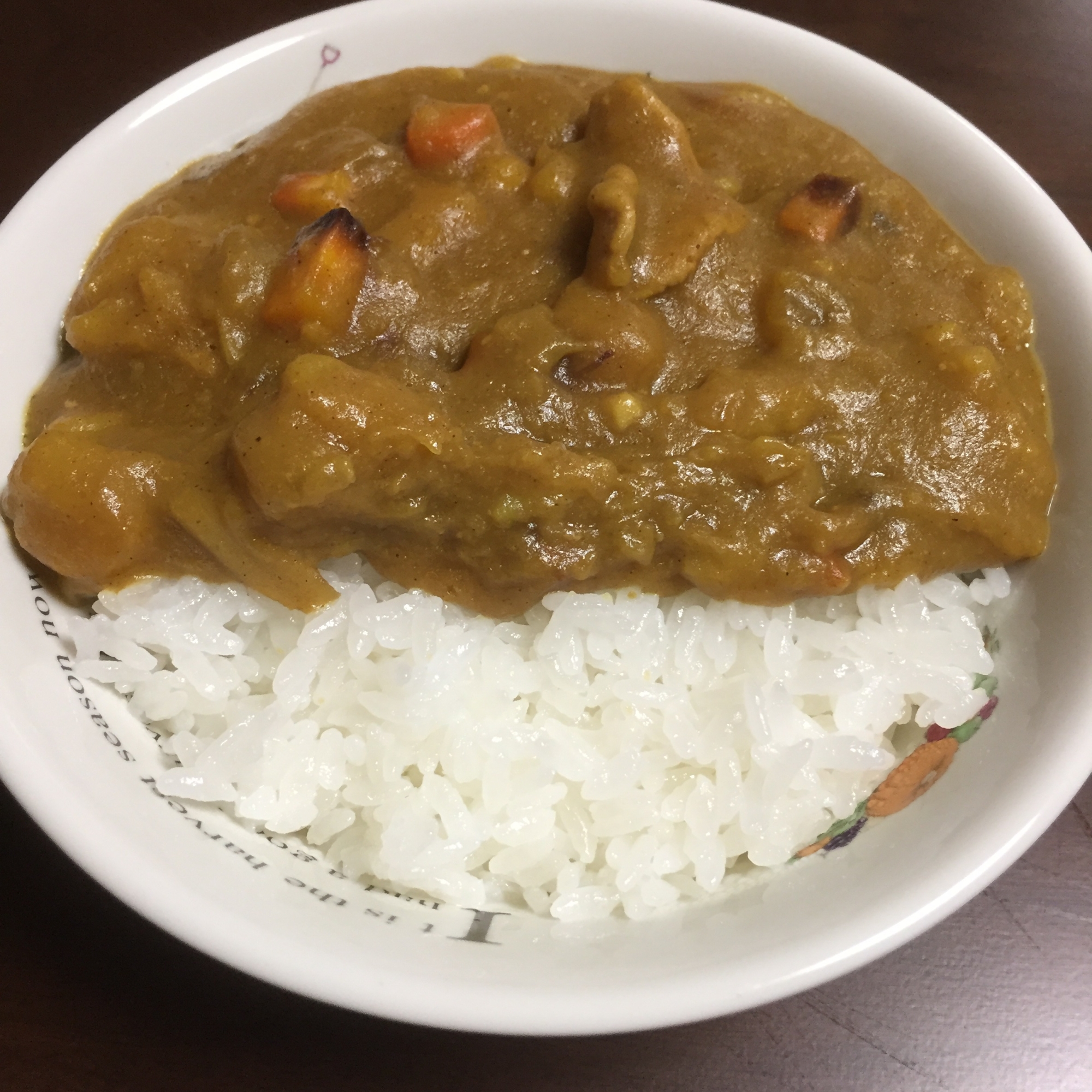 *食物繊維摂取* さつまいもカレー