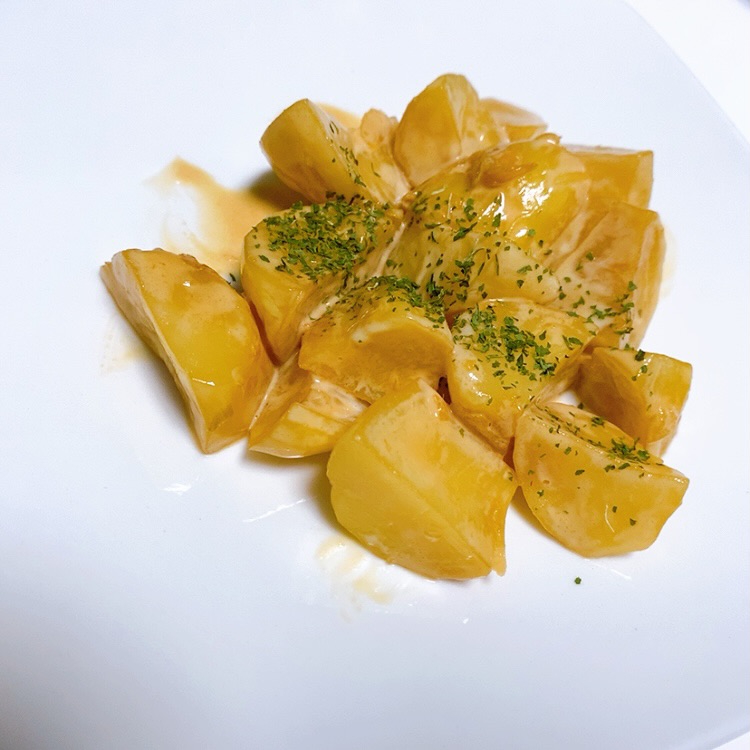 簡単！電子レンジで醤油マヨじゃが