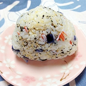 ナスの漬物とカニかまのおにぎり レシピ 作り方 By Polaris36 楽天レシピ ナスの漬物とカニかまのおにぎり レシピ 作り方 By Polaris36 楽天レシピ