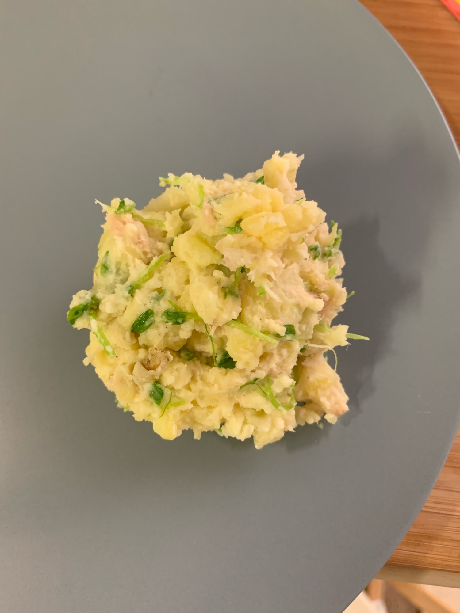 ツナと豆苗の和風ポテサラ レシピ・作り方 by あずき 、 - 楽天レシピ