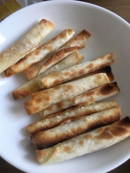 おつまみにぴったりですね！さっと出来るし、食べやすくて美味しい♡餃子の皮が余ったらまた作りたいと思います( ´ ▽ ` )ﾉ