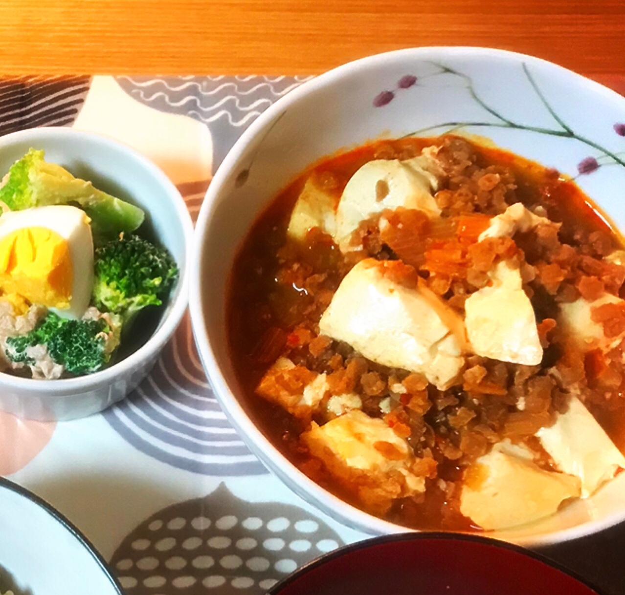 食べ応え抜群！簡単☆大豆ミートの麻婆豆腐