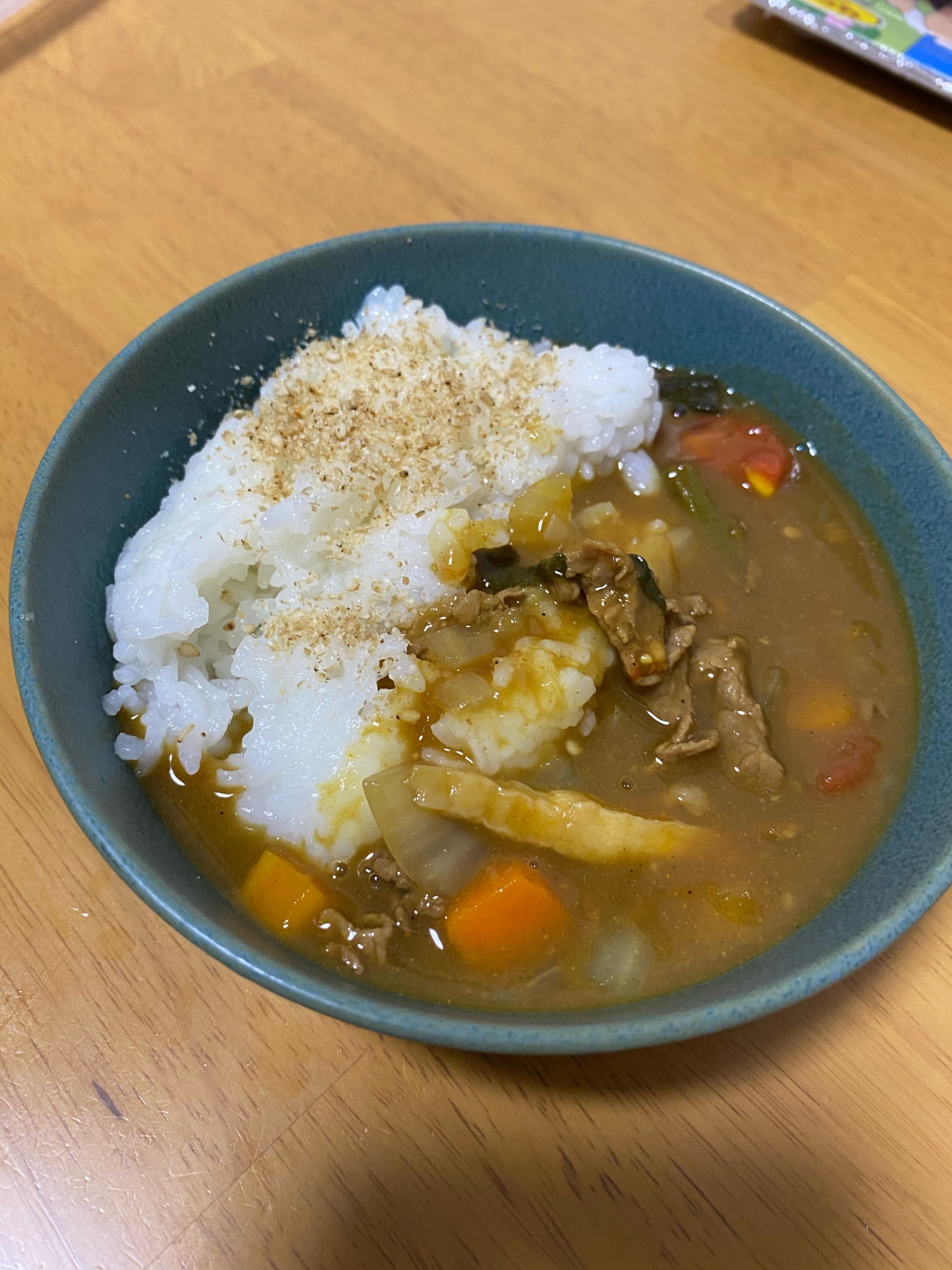 栄養満点カレーライス