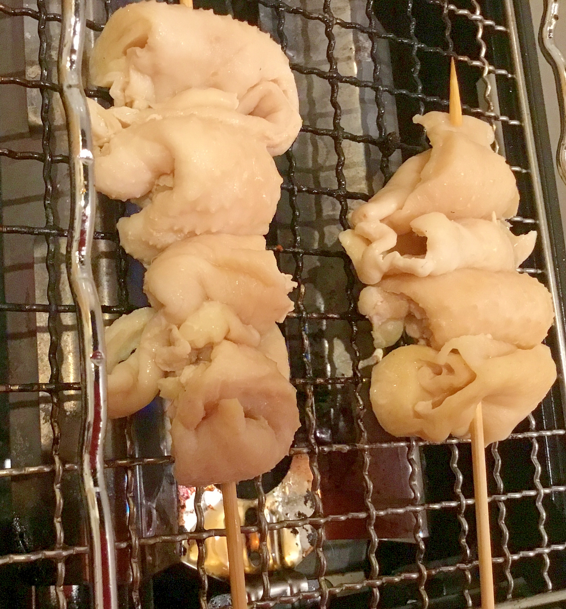 鳥皮焼き鳥