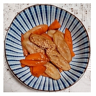 きんぴらごぼう（オリゴ糖シロップ・しょうゆ）