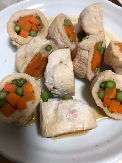ラップでレンジとはちゃんと固まるので良いですね！美味しかったです♪