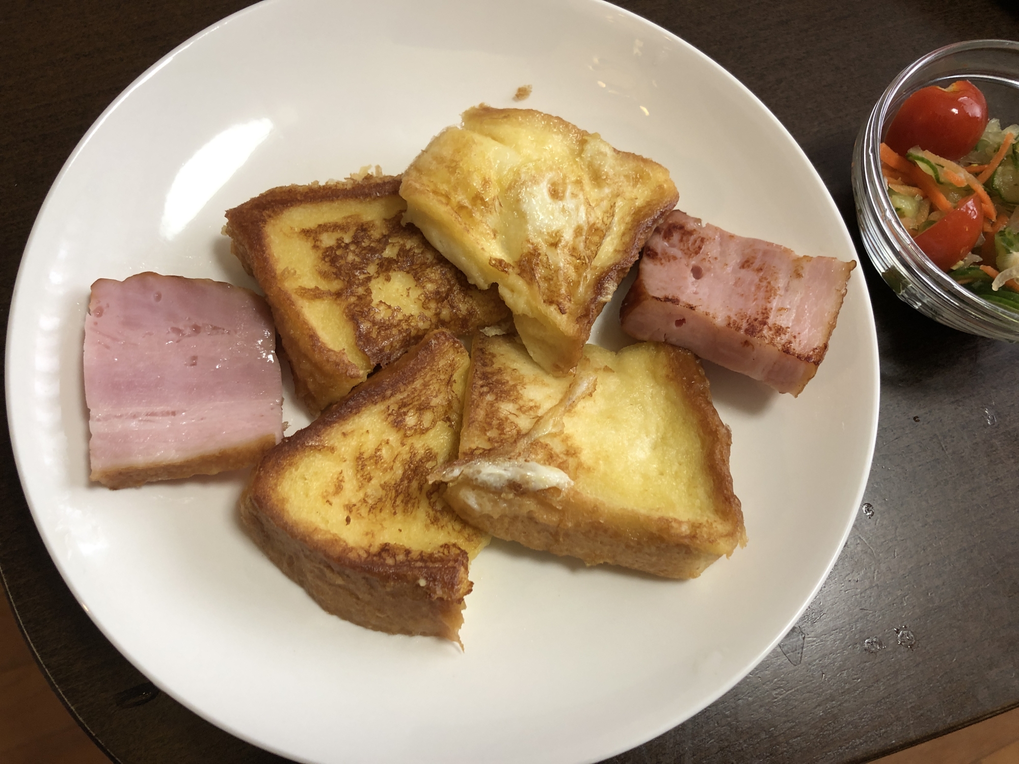 蓋つきタッパーで作る豆乳フレンチトースト