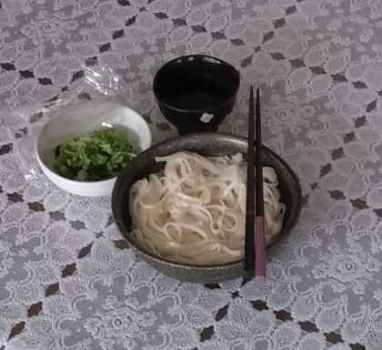 夏は冷たい【ざるうどん】冷やしうどん