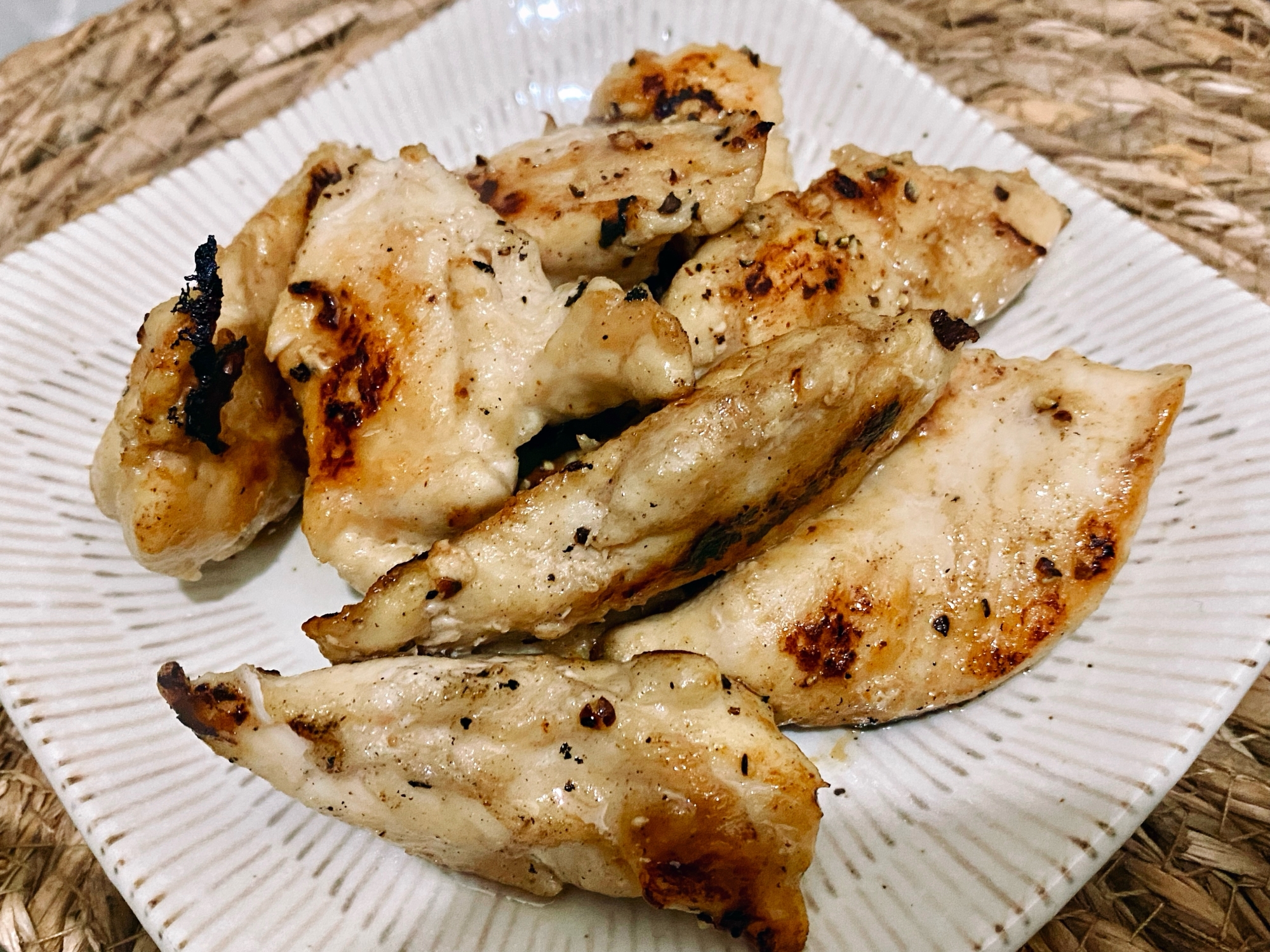 ⚘ささみの炒め物 ⚘