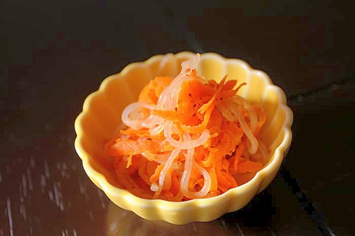 白滝いり人参しりしり