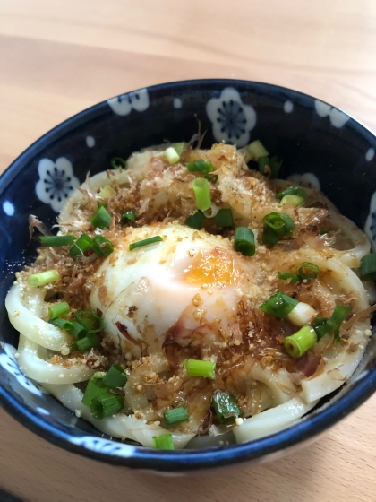 簡単！旨い！☆温玉ぶっかけうどん☆