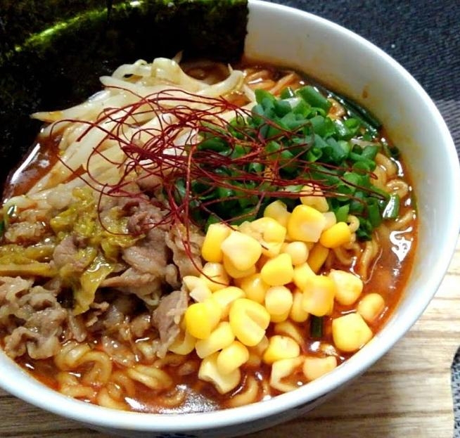 すき焼きが余ったら辛ラーメンに入れてみて(´∀｀)