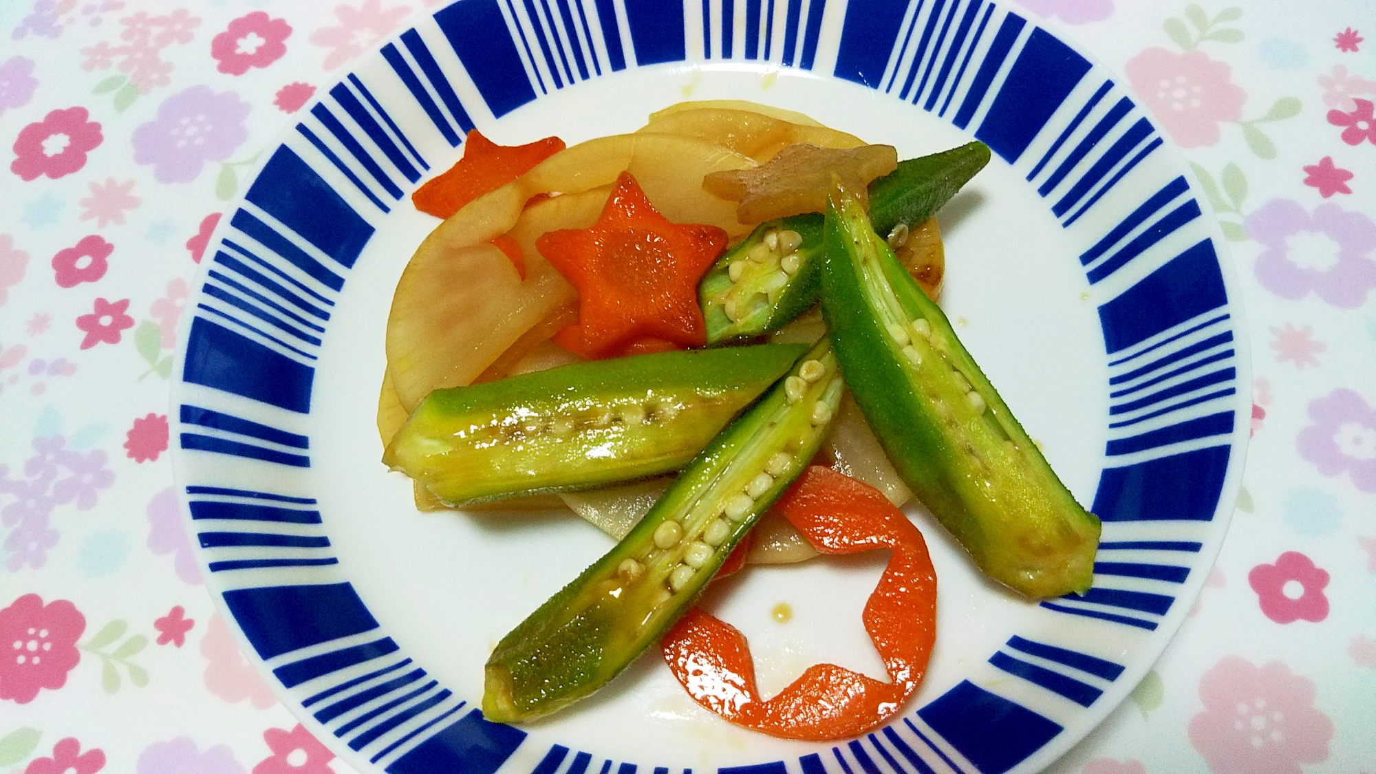 ３色野菜のさっぱり炒め＋＋