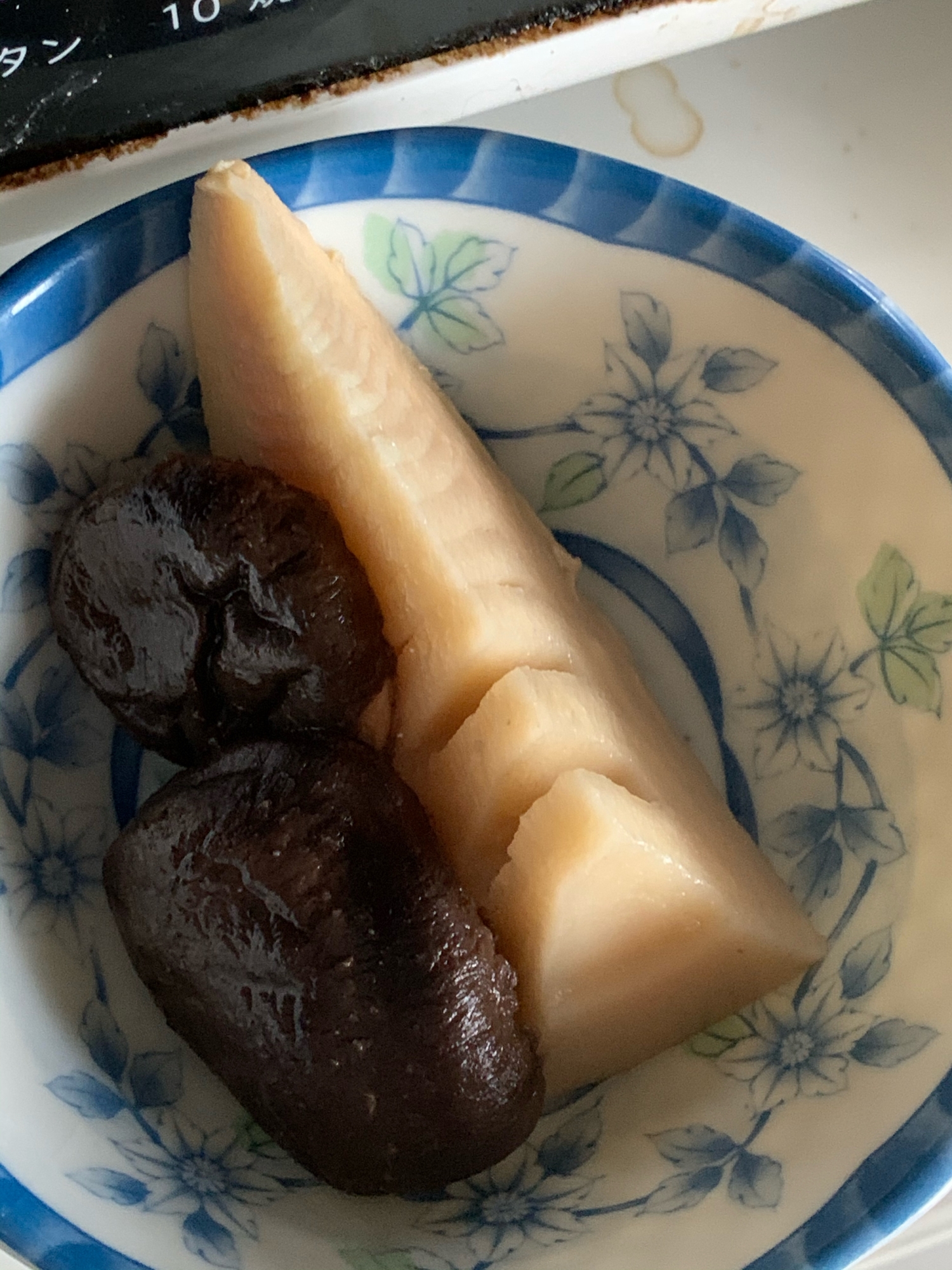 たけのこと椎茸の煮物