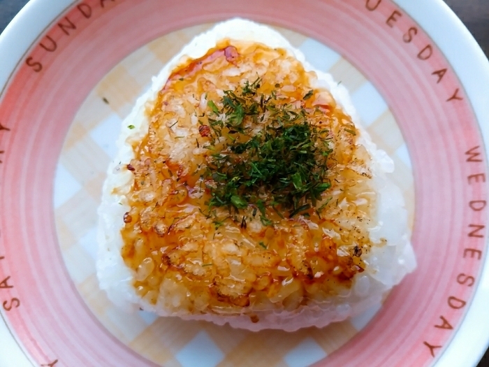 タコ焼き入り焼きおにぎり