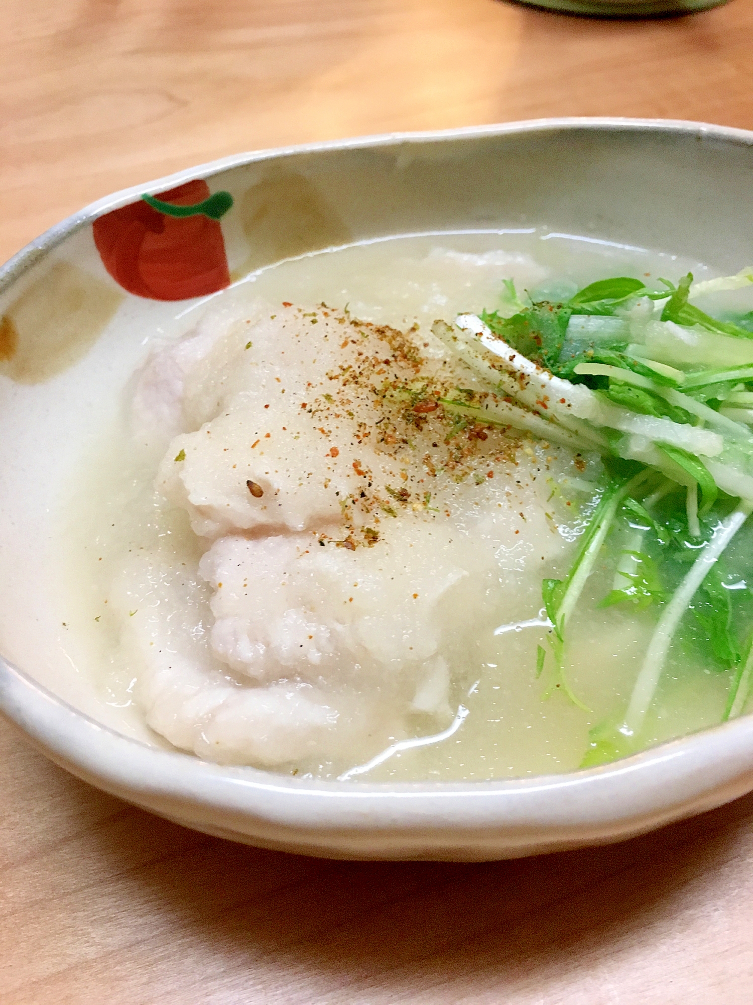 ほっこり 鶏胸肉のみぞれ煮