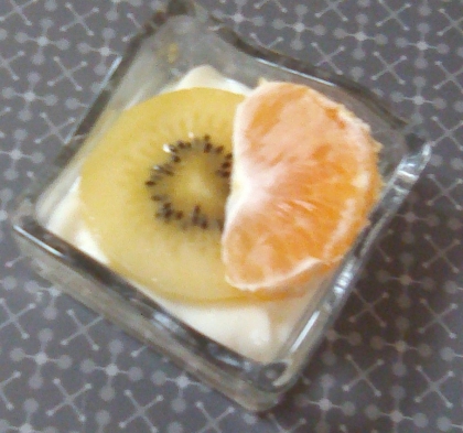 キウイとみかんでおいしかったです〇
ありがとうございます(^-^)/