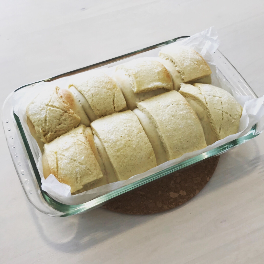 簡単&冷凍保存可能♪ちぎりメロンパン☆