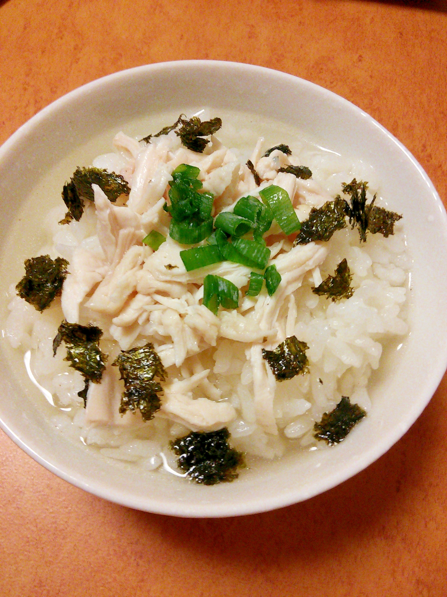 簡単♪〆にぴったり♪焼き海苔が香る♪鶏飯