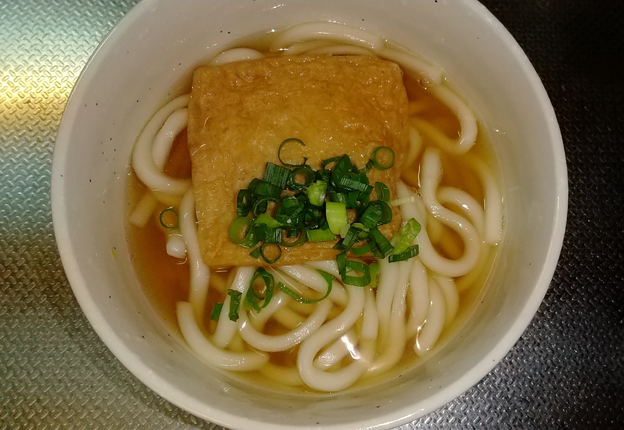 ＊簡単きつねうどん＊