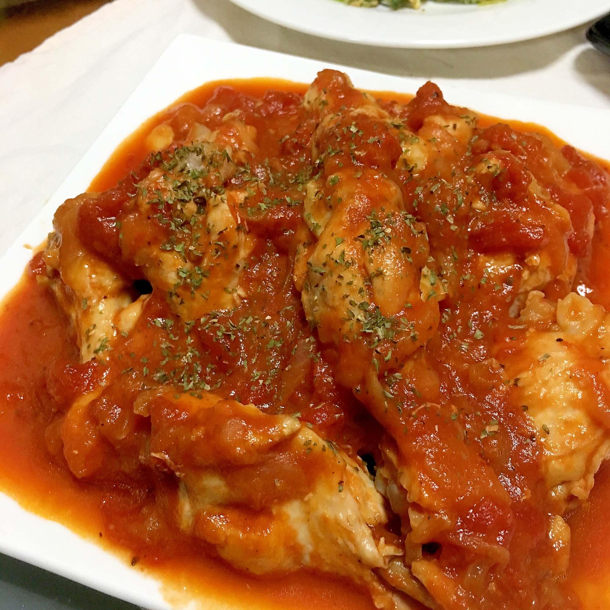 鶏肉のトマト煮