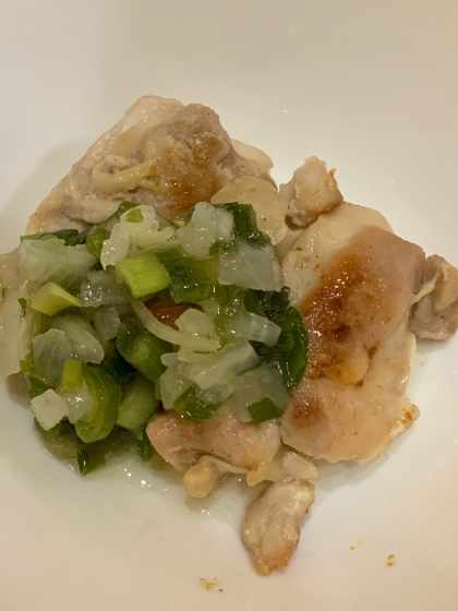 レモン汁でサッパリ鶏むね塩だれチキン♪