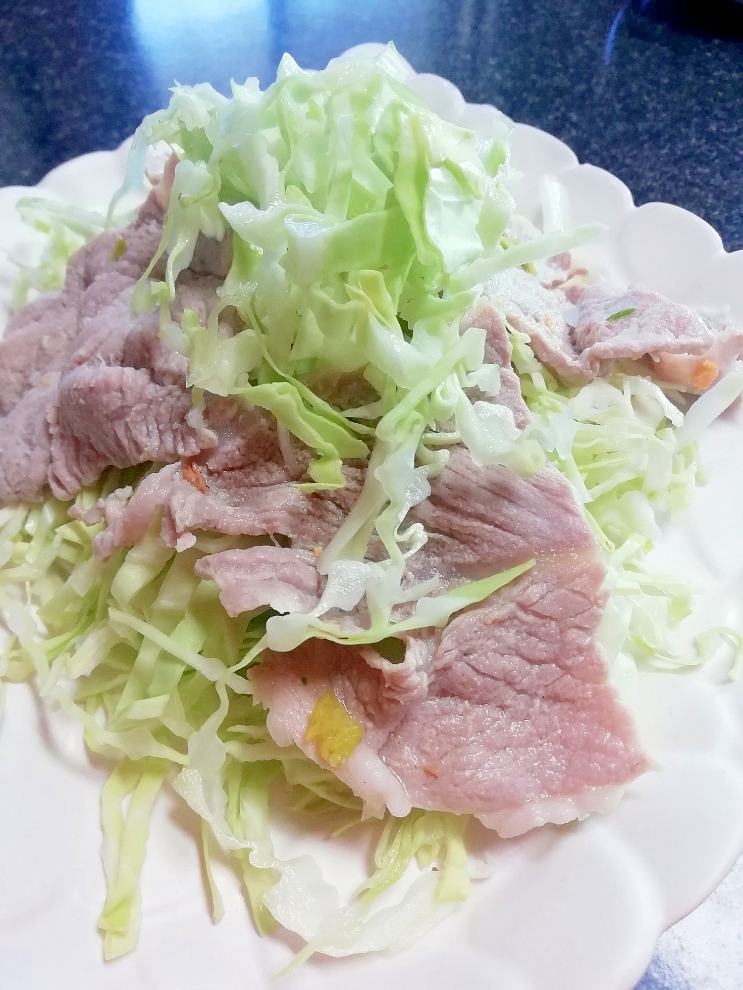 【サラダ料理】豚ロース肉でサラダ