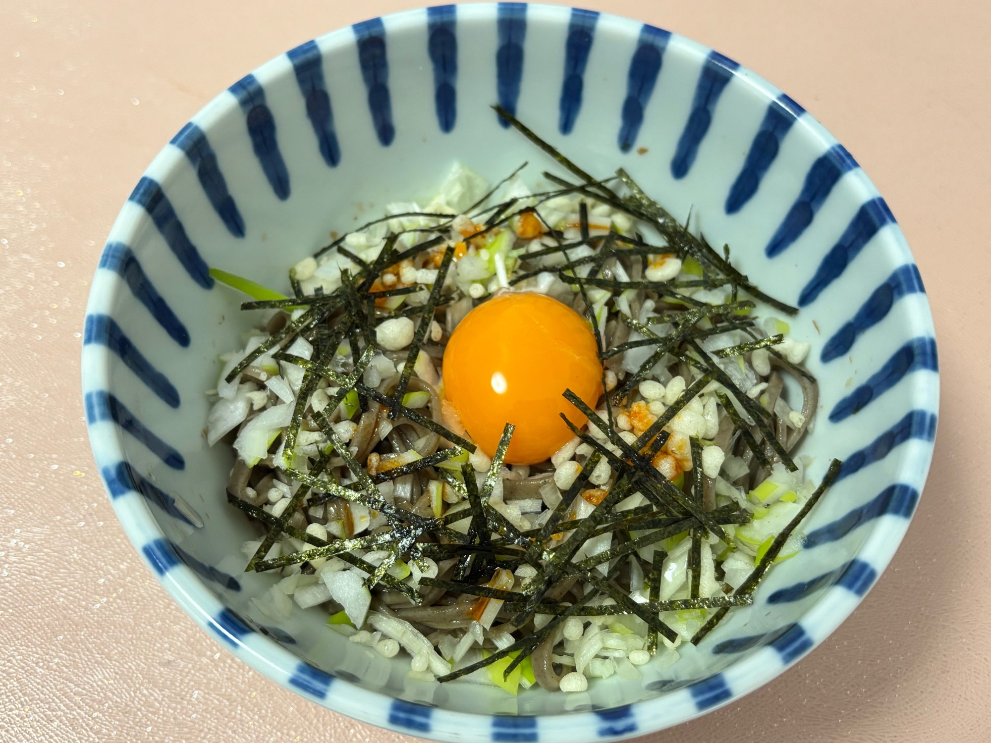 味変そば！⭐️冷やしラー油そば⭐️