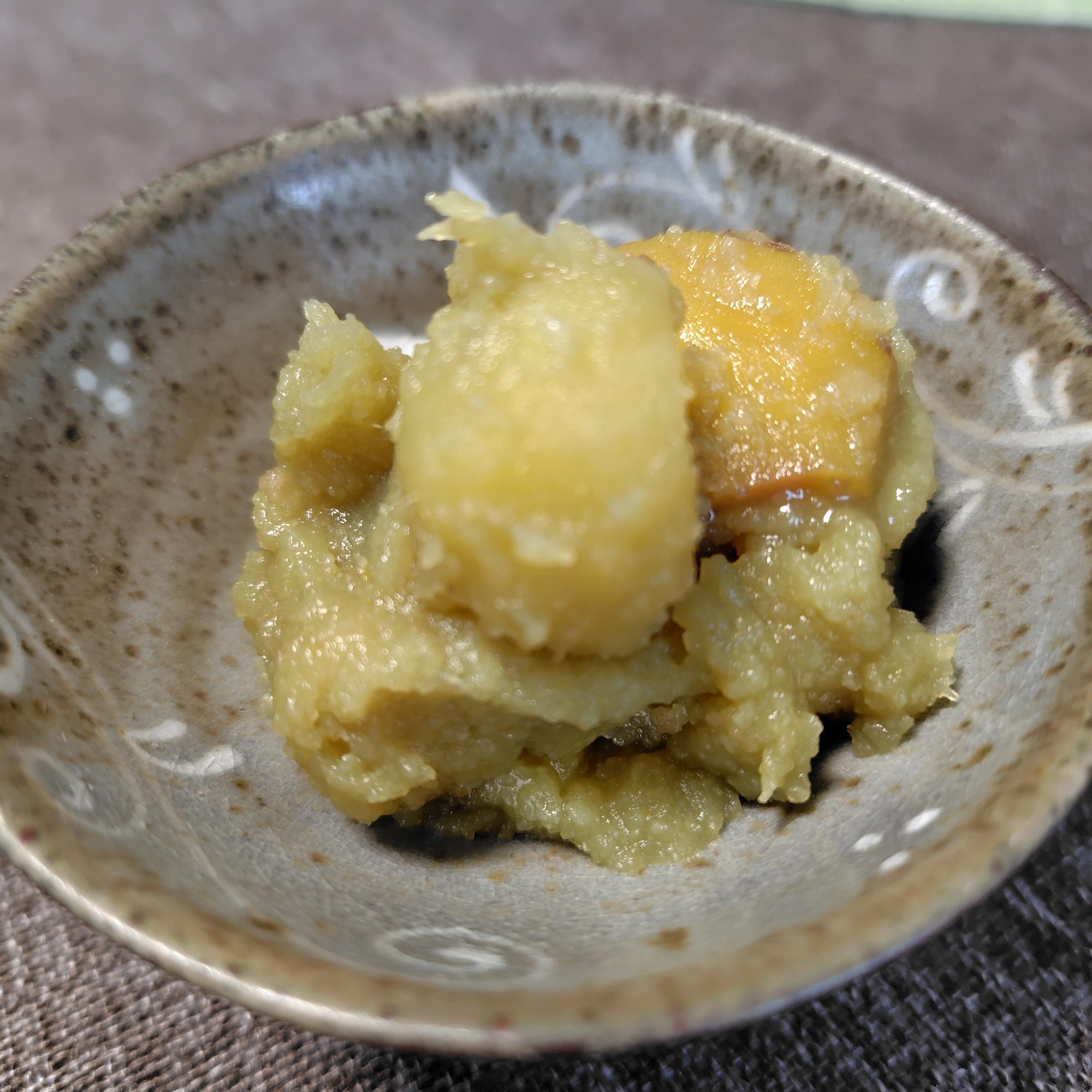 おせち料理㉛　抹茶で若草きんとん
