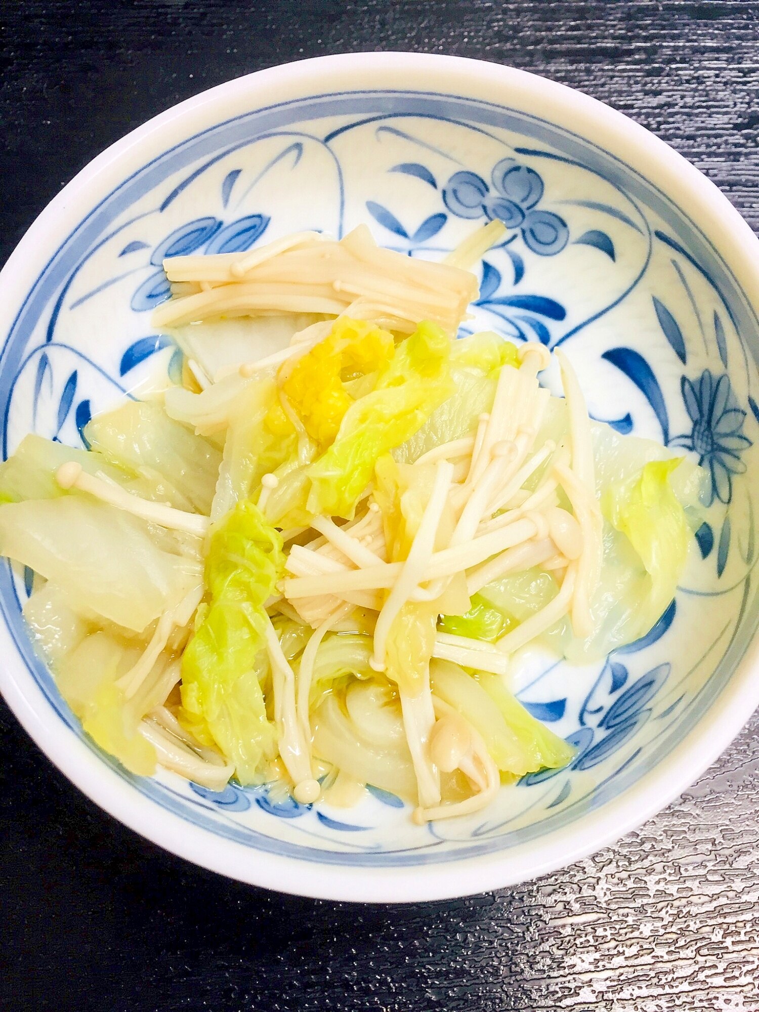 白菜とえのきだけのお浸し レシピ・作り方 by kaede* - 楽天レシピ