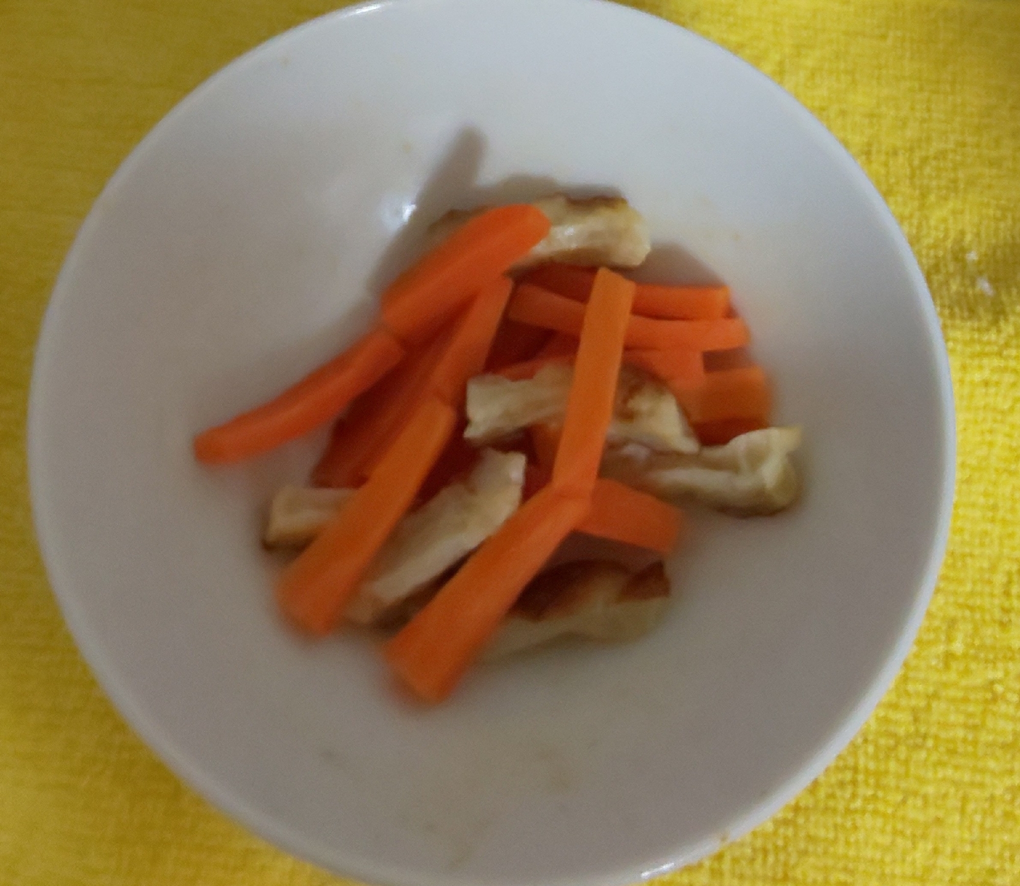 ちくわとにんじんの煮物