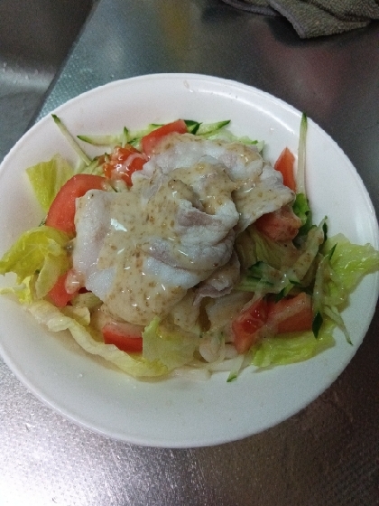 豚しゃぶサラダうどん