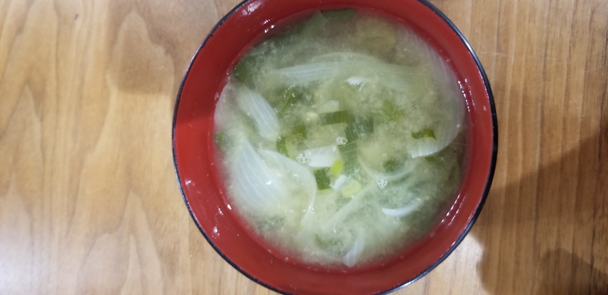 葉玉ねぎの味噌汁