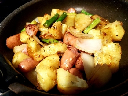 おいしかったです！パセリがなかったので、緑は余り物のアスパラを入れましたが合いました！