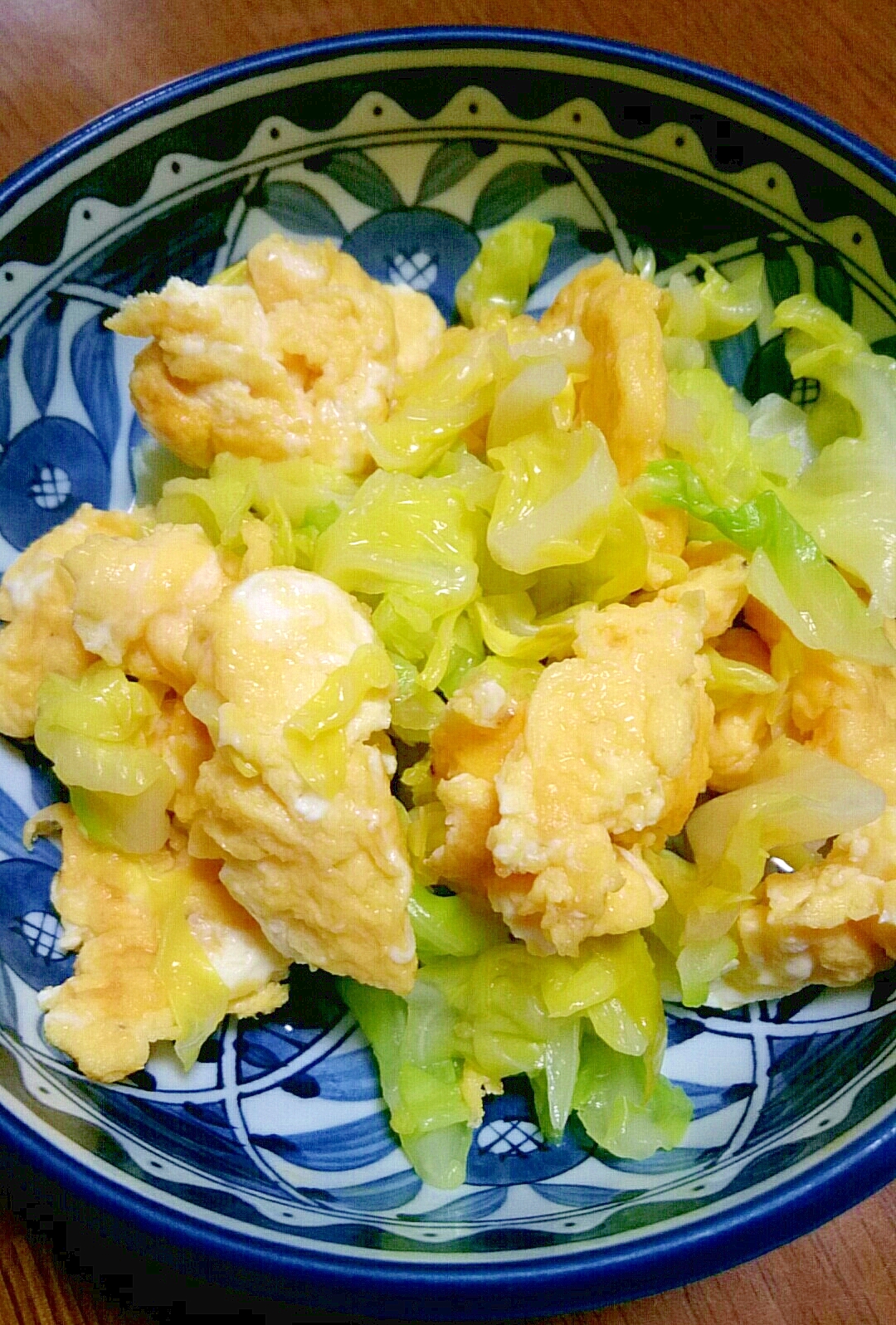 玉子とキャベツの甘酢サラダ
