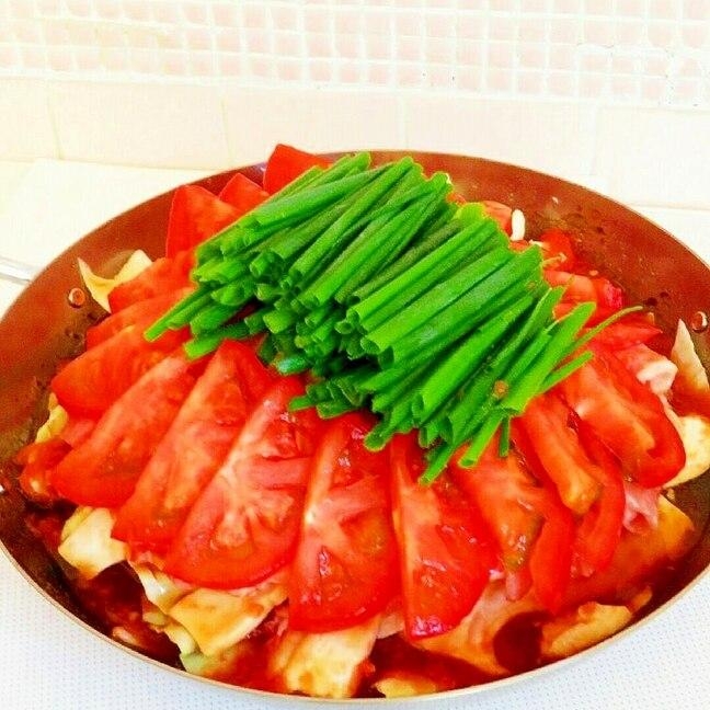☺簡単♪豚肉とキャベツのトマトおろし鍋☺