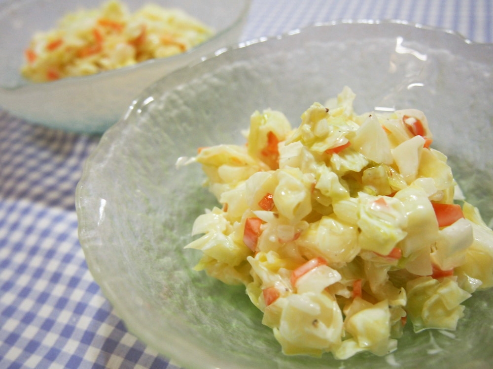 まるでkfc なめらかコールスロー レシピ 作り方 By 京たまご86 楽天レシピ