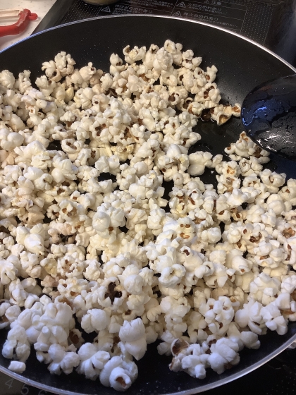 映画館みたいなポップコーン☆塩バター